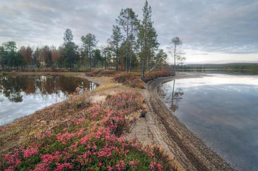 Sevettijärvi lake